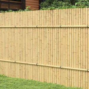 대나무 울타리 펜스 옥상 전원 야외가림막 테라스 높이 조경 휀스 나무 화단