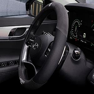 매그너스 인조가죽 야광 원형 D컷 2종 핸들커버 핸들커버 차량용쿠션 자동차용품 대쉬보드커버 콘솔박스
