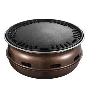 실내 숯불 화로 구이 큐 캠핑 연탄화덕 1구 자동회전 1600W 높이 스토브