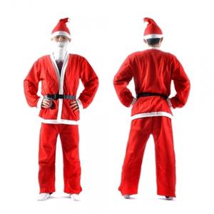 크리스마스 산타복 세트 산타옷 모자 남성 산타 의상