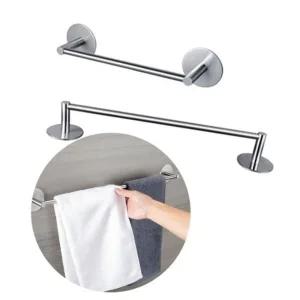무타공 스테인레스 수건걸이 2가지 사이즈 수건 행거/주방/행주/걸이/다용도걸이/슬리퍼/욕실화/거치대