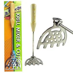 씨타임 스텐원목 크릴커터 크릴 믹서 분쇄 밑밥커터-WFH2K3I