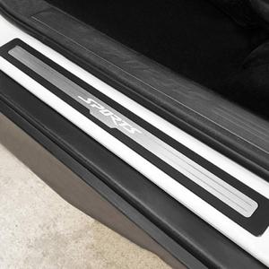 코란도스포츠 프리미엄 메탈 도어스커프 사이드스텝몰딩 크롬몰딩 카본 트