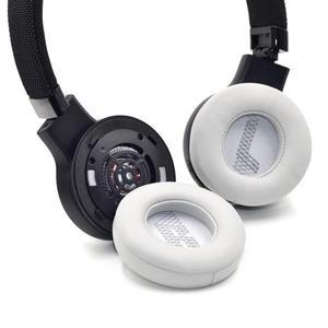 1쌍의 단백질 가죽 교체 Earpads 귀 패드 쿠션 Muffs 수리 부품 JBL 호환용라이브 400BT 460NC 무선 이어폰