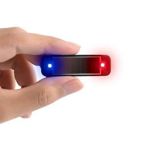 LED 솔라 광 자동차 오토바이 경고등 무선 도난 방지 및 후면 충돌 방지 스트로브 자동 접근성