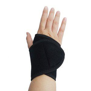 고품질 접착식 손목보호대 검정 테가덤 손목스트랩 WSF스트랩 헬스그립 의족 손가락부목 (WFHW8C6)