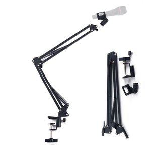 고품질 탁상고정용 2단관절 마이크 거치대 스탠드 (WFHW9FD)