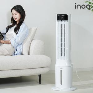 이노크아든 물통분리 세척가능 리모컨 타워형 냉풍기 9L IA-LF1010