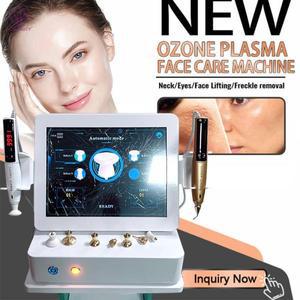 전문 콜드 플라즈마 오존 제트 플라즈마 펜 눈꺼풀 리프트 여드름 관리 얼굴 리프팅 주름 제거 오존 플라즈