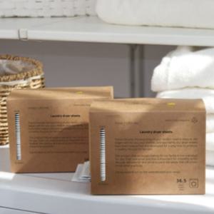 패밀리그라운드 섬유유연제 건조기시트 클린코튼 40X2