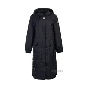 [라벨루쏘]  SS25 여성 히엔고스 후드 롱 자켓 1C00020 53A5E 999