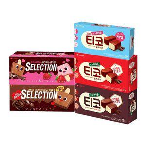 [T]셀렉션 티코 아이스크림 5종 4개 골라담기