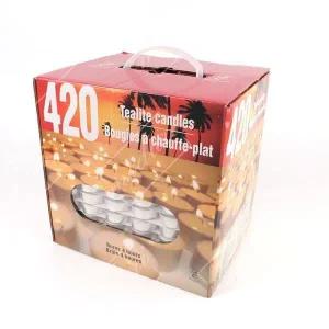 [하프클럽/셀러허브_여성트랜드패션]420개입 4시간 미니양초 무향 양키캔들