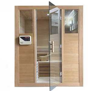 리지하우스 건식사우나 원적외선 건식 편백나무 사우나 (2인용/3인용)