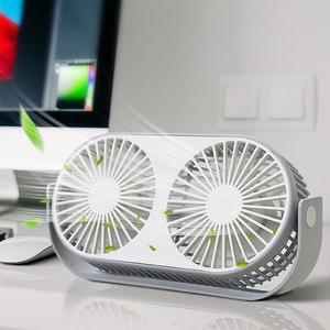 탁상용 듀얼모던선풍기 usb 미니 선풍기 무소음 kc