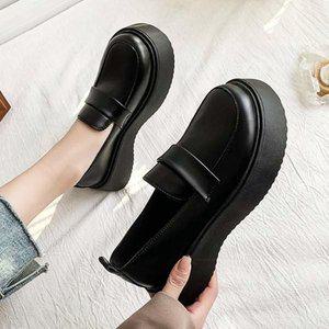 [기타]여성 통굽로퍼 옥스퍼드 캐주얼화 단화