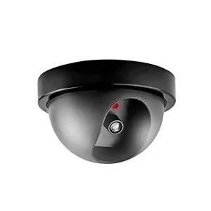 실외 cctv 가짜 감시카메라 모형 부착형 돔형 원형 (WFHZ7J2)