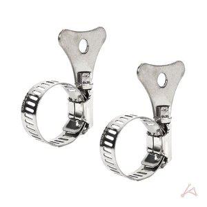 고품질 스텐 호스고정밴드 나비 밴드 물호스 연결 철밴드 나비반도 나비고정밴드 (WFHZGLF)