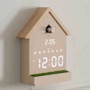 플라이토 와이파이 뻐꾸기 인테리어 LED 벽시계 / 포토구매평