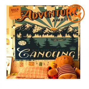 커튼 포스터 모던 가림막천 트리밍 패브릭 창문 (3sR13)