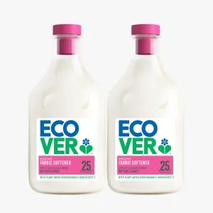 에코버 섬유유연제 사과꽃 아몬드향, 750ml, 2개