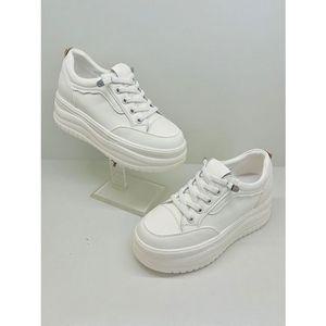 [갤러리아] 고세 데일리 여성 경량 키높이 기본 스니커즈 OZP5S046 화이트 5.5cm