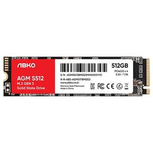 앱코 AGM M.2 NVMe (S512, 512GB) / 히트싱크 방열판+고정나사 증정 ~SS153