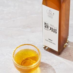 호명방앗간 국산 100% 저온압착 들기름 참기름 180ml/300ml 선물세트