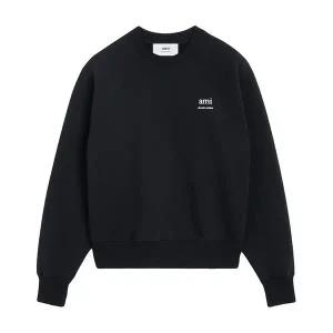 [아미][명품] 아미 알렉산드르 마티우시 맨투맨 블랙 USW024 747 001