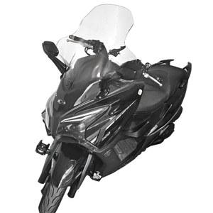 킴코 다운타운 125 스크린 실드 흰색 윈드 바이저 롱 300 오토바이