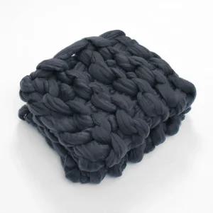 털실짜임 니트담요 이불 소파블랭킷 블랑킷 겨울캠핑