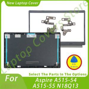 Aspire 5 A515 44 44G 54 54G 55 55G N18Q13 검정색 상단 뚜껑 커버 LCD 경첩 전면 프레임의