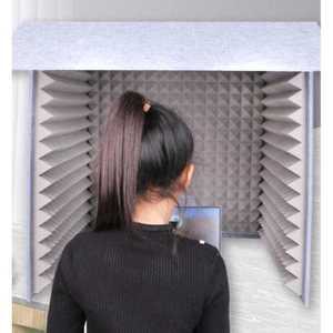 간이 방음 부스 소형 조립식 책상용 흡음재 흡음면