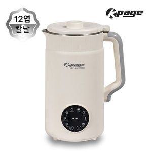 (생활가전) 케이페이지 1.2L 두유제조기 콩물 죽 두유메이커 대용량 SUS304 스텐 두유기 KEP-DU1200W