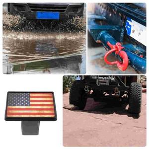 12Pcs 자동차 트레일러 커버 견인 수신기 튜브 캡 볼 삽입 보호기 커플러 악세사리 차량 부품에 대 한 자동