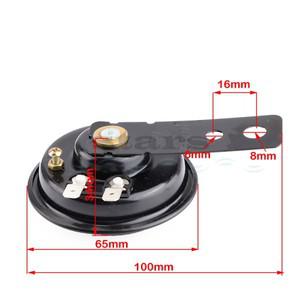 휘슬혼 유니버설 12 36 60V 오토바이 전기 경적 키트 신호 스피커 스쿠터 Moped 먼지 자전거 ATV에 대 한