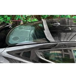 포드 gt  포드 머스탱 S650 GT 트렁크 루프 스포츠 2024 다크 호스 윙 외부 액세서리 글로시 블랙 카본 룩