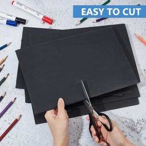 온보드 검은색 주름진 플라스틱 시트 튼튼한 빈 마당 표지판 3mm 방수 주택 판매 잔디 12x7.8 인치 10 개