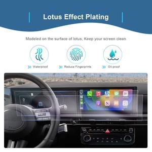 팰리세이드 사이드 현대 Palisade 2025 용 강화 유리 자동차 네비게이션 LCD 악기 보호기 액세서리