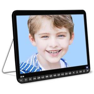 헤드레스트 마운트가 장착된 16.9인치 자동차 DVD 플레이어, 14.1인치 자동차용 휴대용 DVD 플레이어, 720P 비디오 MP4, RMVB 포맷 지원, 모든 지역 디스크 지원, USB/SD 카드 500G, 대용량 스피커