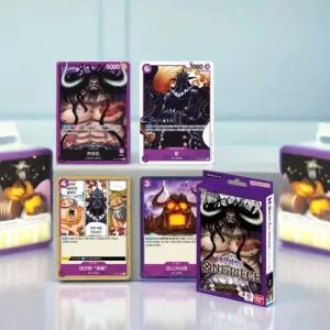 엑스오플레이 원피스 스타트덱 4탄 백수해적단 카드게임 원피스카드 캐릭터 카이도 전략 대결