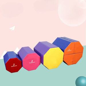 팔각 덤 매트 3종 부상방지 놀이 낙법 패드 합기도 튜브 팔각형 체육 노랑