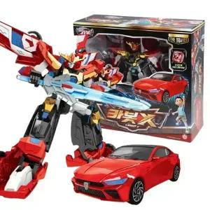 헬로카봇 시즌16 전설의 용사 카봇X 엑스칼리버 자동차 변신로봇 장난감