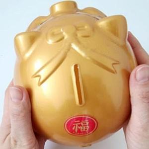 [아우트]황금 돼지저금통(특대)프라스틱 돼지 판촉물 케릭