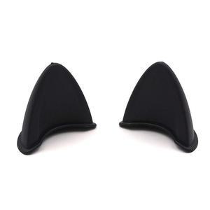 [HY4IJ0I8_56]헬멧 장식 고양이귀 블랙2개1세트