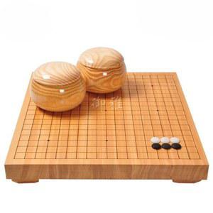 바둑알케이스 학생 비자나무 4CM 테이블 성인 3CM 나무 바둑판 세트 학원 토레야