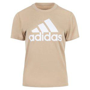 아디다스 여성 에센셜 로고 반팔 티셔츠 IR5410