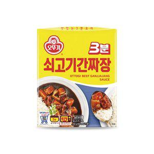 [인정식탁][오뚜기] 3분 쇠고기 간짜장 S.P 200G x 24개