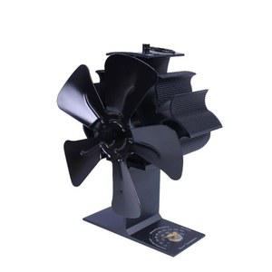 무동력팬 등유난로 열순환 선풍기 난로무동력팬 생성 공기순환기 열풍기 4엽 올라운드팬