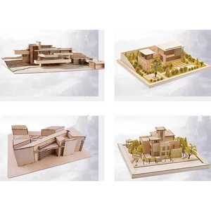 디오라마주택 빌라 주택 집 전원 미니어쳐 세트 목재 하우스 완구 조립 만들기 DIY